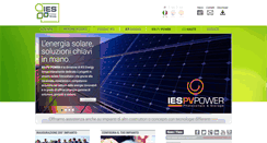 Desktop Screenshot of iesbiogas.it